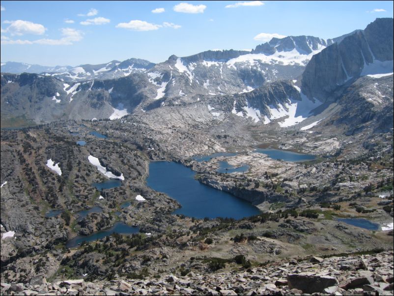 2006-09-10 Excelsior, North Pk (30) Steelhead Lake and East Ridge of North Pk